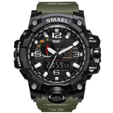 SMAEL Military Watch Waterproof  LED Quartz