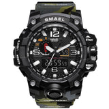 SMAEL Military Watch Waterproof  LED Quartz